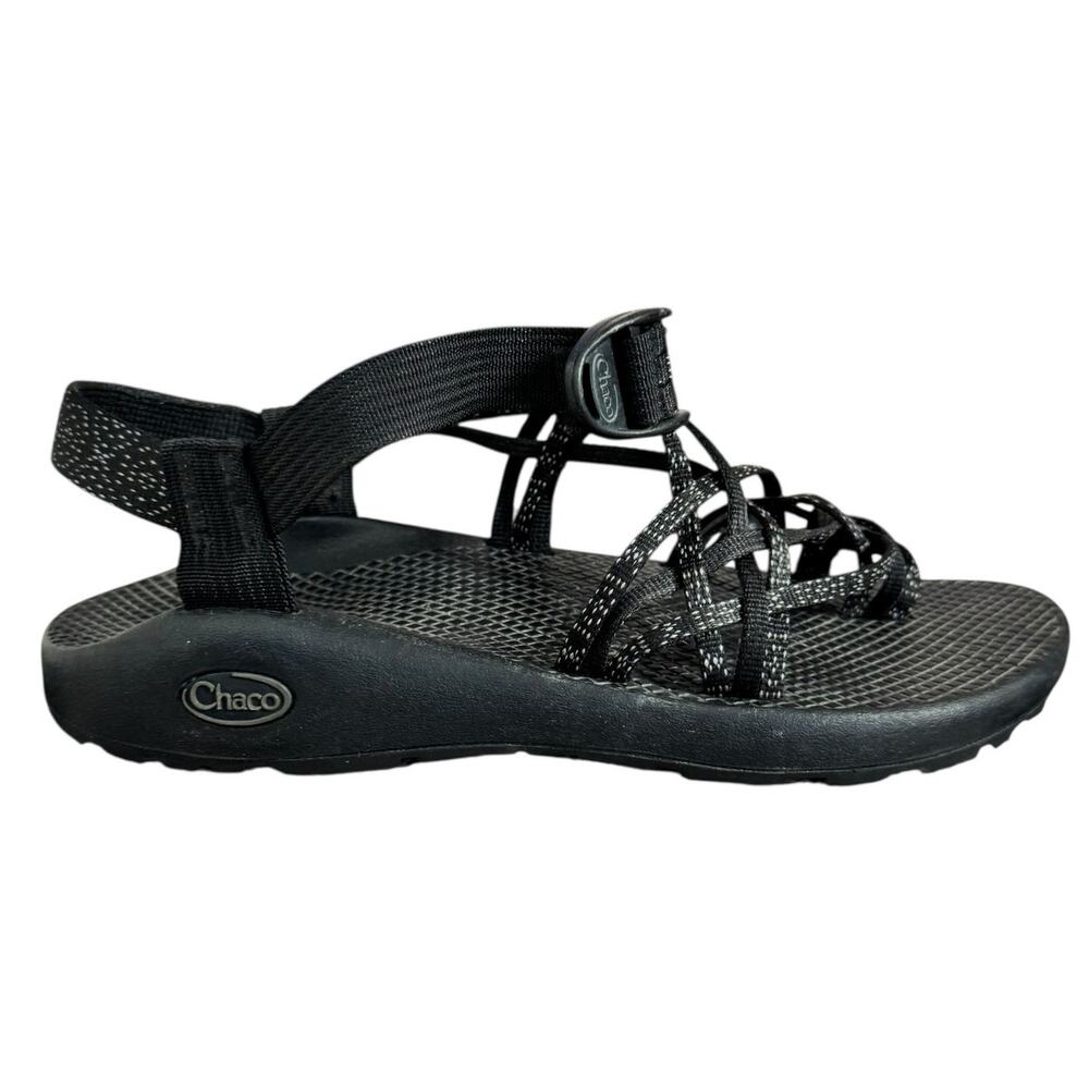 Chaco Women's ZX/3 Classic Hiking Camping Sandal Women 9 Black‎ Gorpcore Comfort